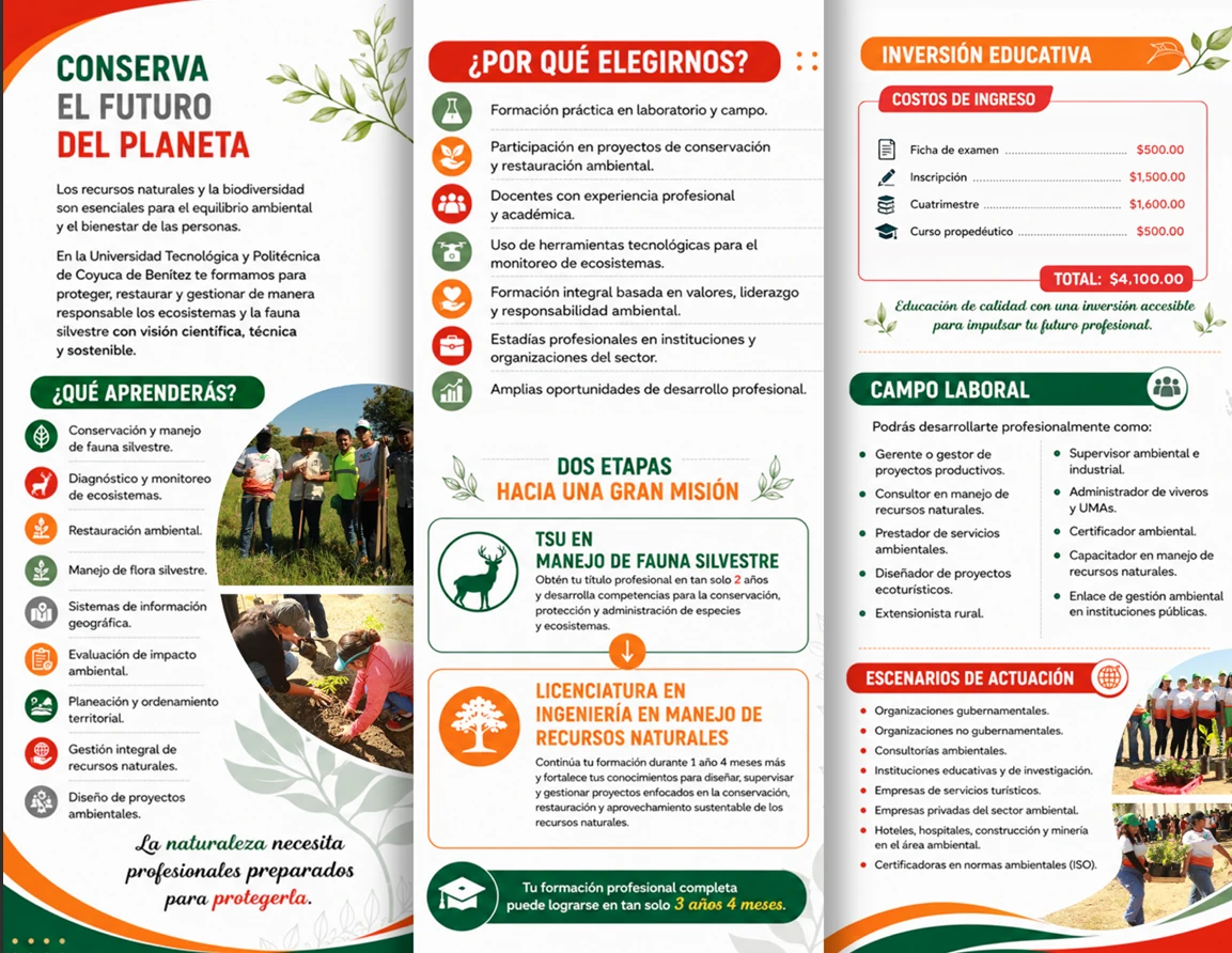 Licenciatura en Ingeniería en Manejo de Recursos Naturales — página 2